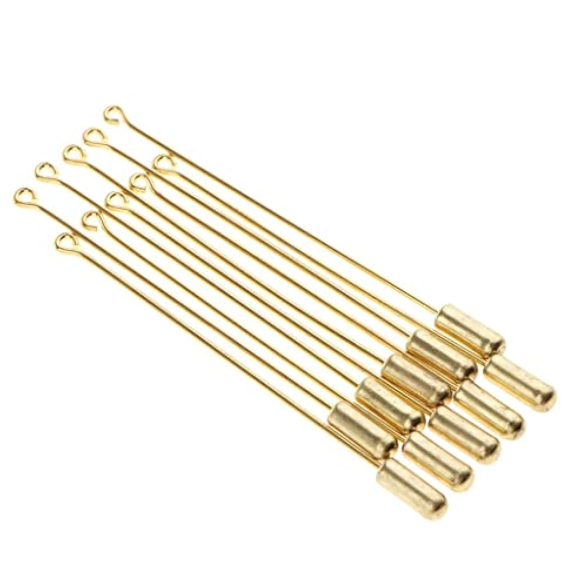 10 Piece Needle Plug Lapel Stick Brooch Set